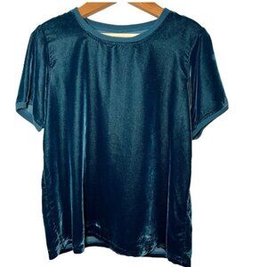 Kyla Seo Oversized Velvet Whimsigoth Fairy Grunge Jewel Top Anthro Artsy Large